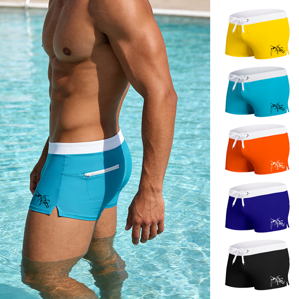 Trunk Breathable Men - Men's Creative Printed Swim Trunks Summer