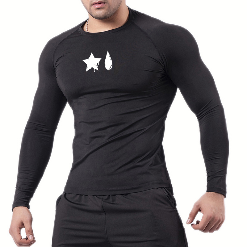 Spider Print Compression Shirt - Base Layer Top บทวิจารณ์และราคา