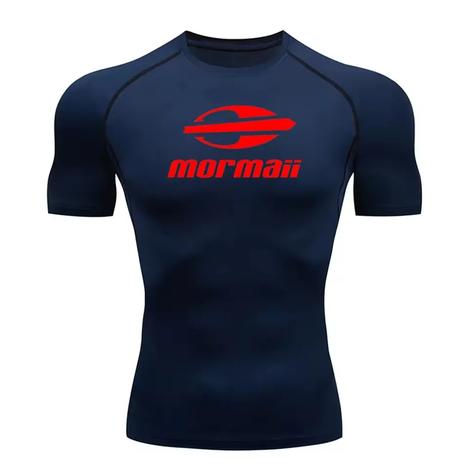 Men Rash Guard Surfing Diving  - T Shirt Tight Fit บทวิจารณ์และราคา