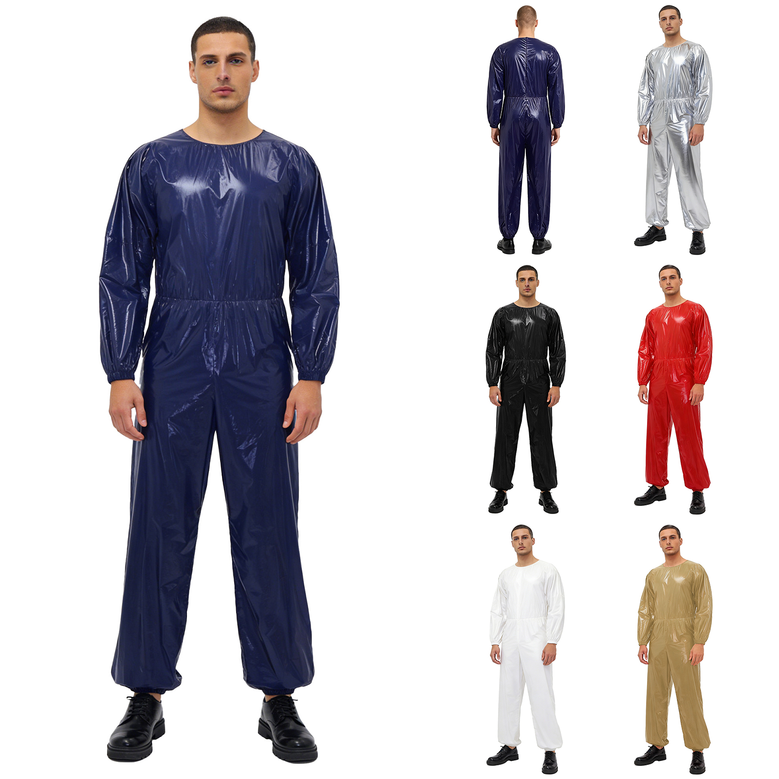 Adult Unisex Sauna Suit Shiny  - Compression Long Pant บทวิจารณ์และราคา