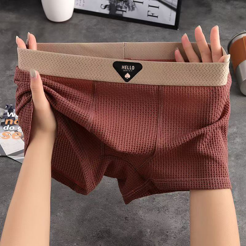 4pcs Men's Boxer Shorts Ice Si - Multi Pack Underwear บทวิจารณ์และราคา