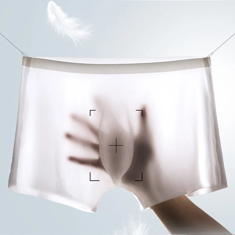 10 Pcs/Lot Men's Summer Ice Si - Multi Pack Underwear บทวิจารณ์และราคา