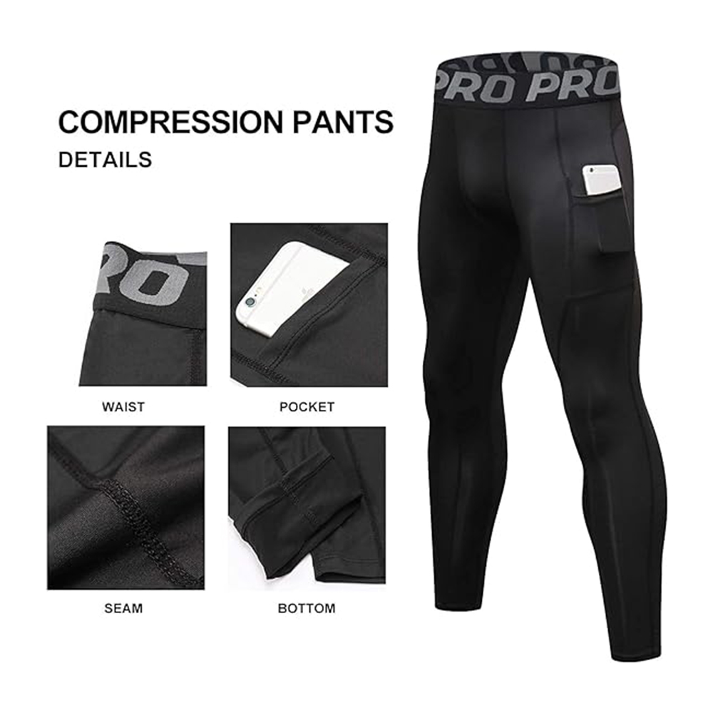 Men's Compression Pants Long J - Compression Long Pant บทวิจารณ์และราคา