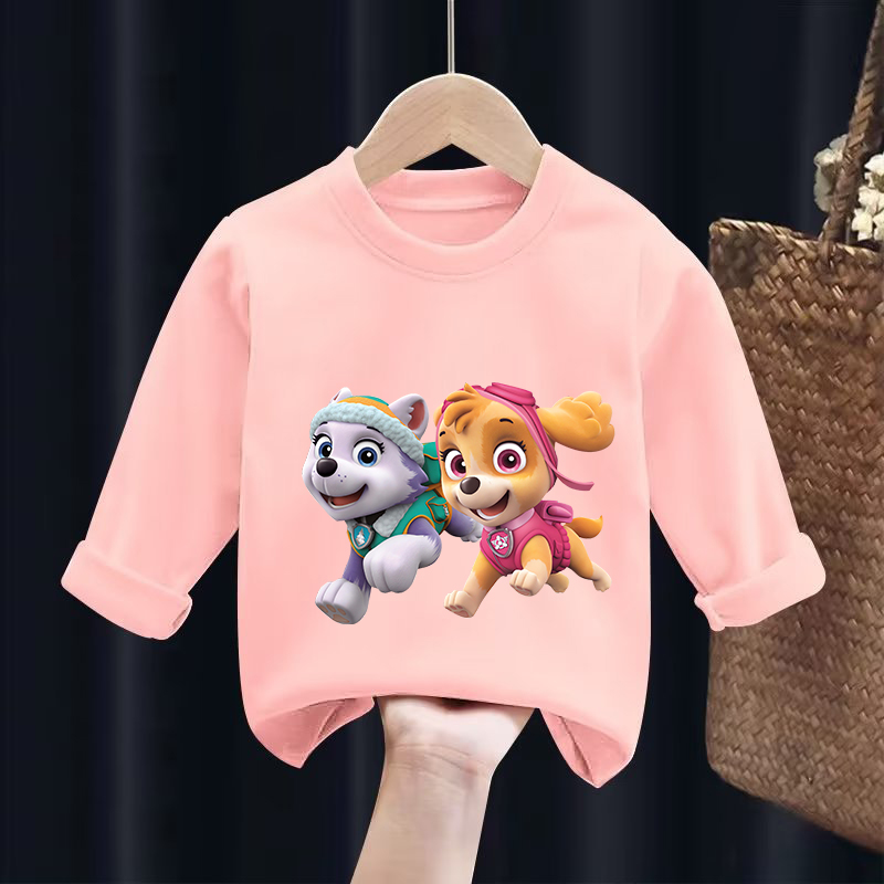 PAW Patrol Long Sleeves T-Shir - Undershirt Crew Neck บทวิจารณ์และราคา