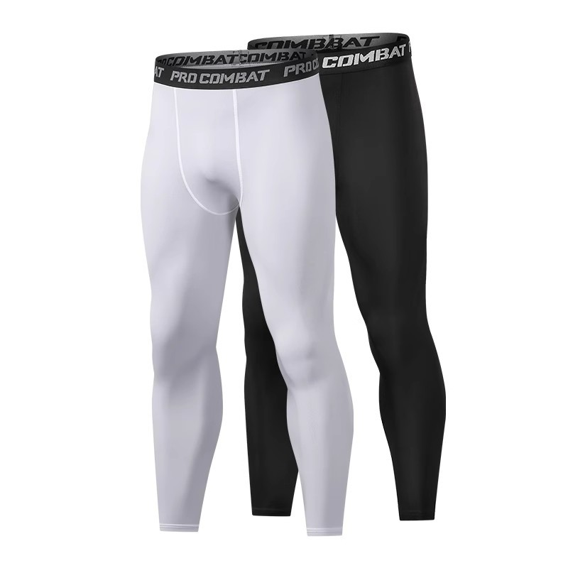 Mens Compression Pants Tights  - Compression Shorts Athletes บทวิจารณ์และราคา
