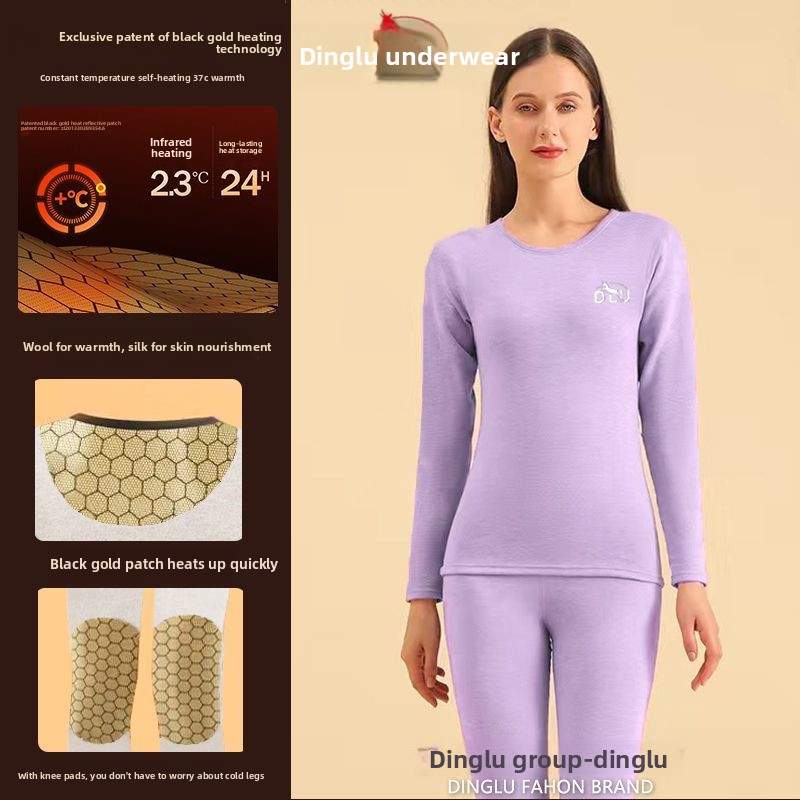 Deer Black Gold Graphene Self- - Thermal Long John บทวิจารณ์และราคา