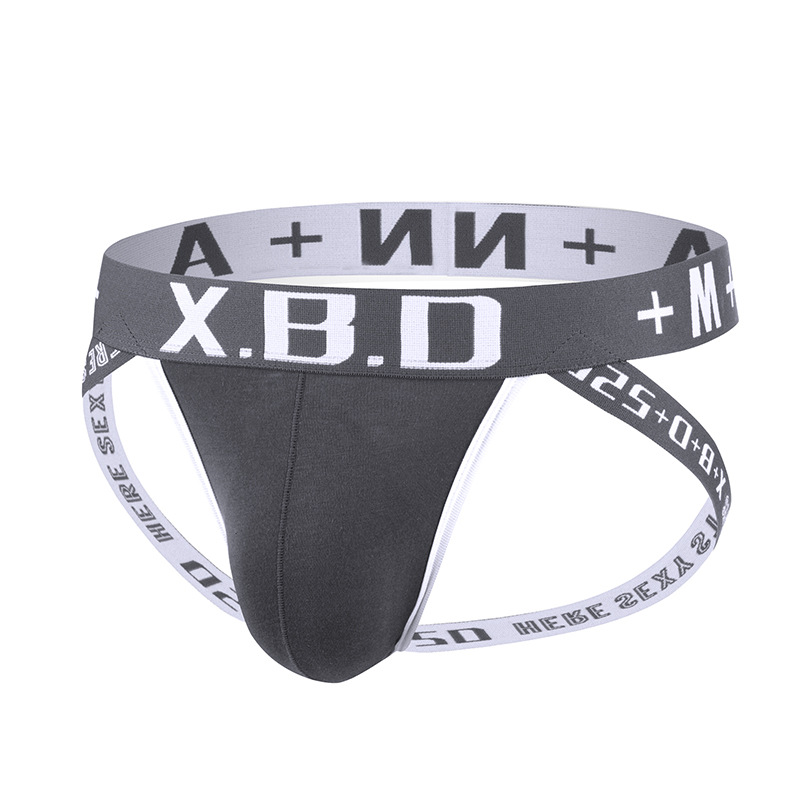 Men Jockstrap Thong Cotton Bre - Jockstrap Athletic บทวิจารณ์และราคา