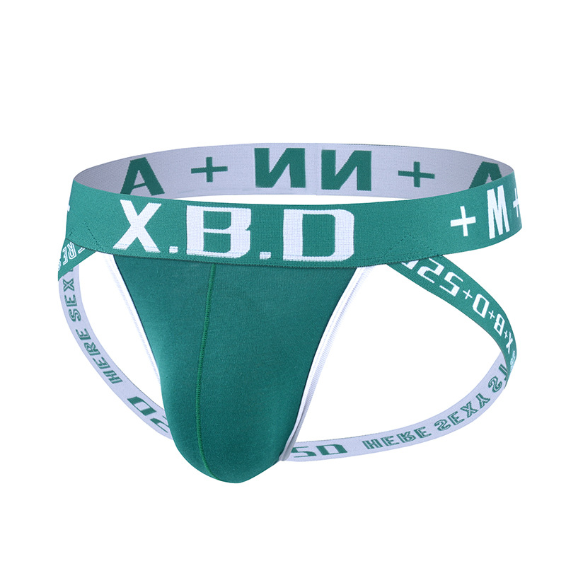 Men Jockstrap Thong Cotton Bre - Jockstrap Athletic บทวิจารณ์และราคา