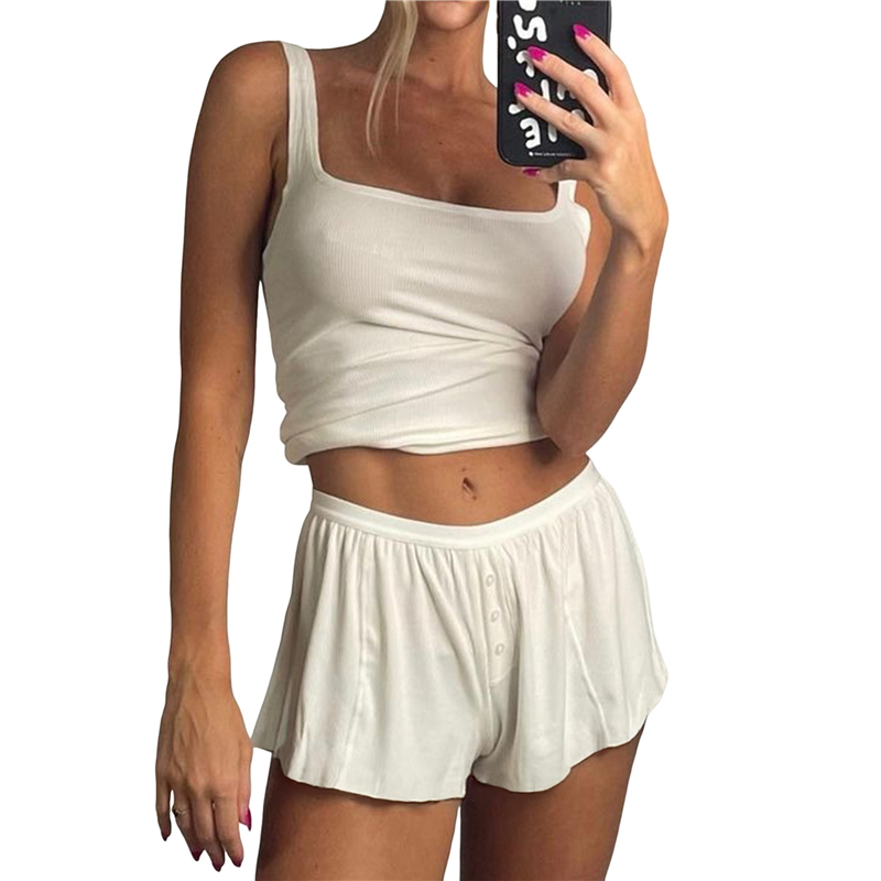 FX-Women Summer Lounge Set Rib - Tank Top Ribbed บทวิจารณ์และราคา