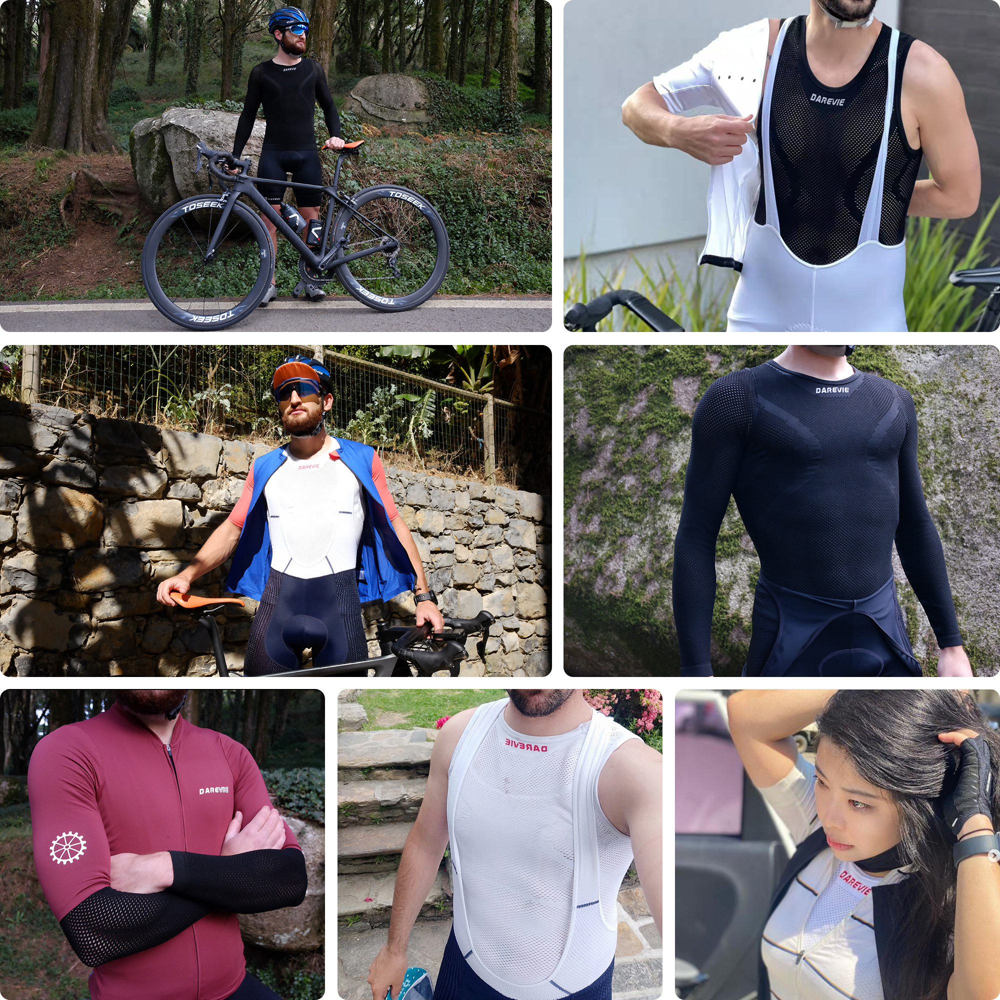 DAREVIE Cycling First Layer Ma - Sleeveless Undershirt บทวิจารณ์และราคา