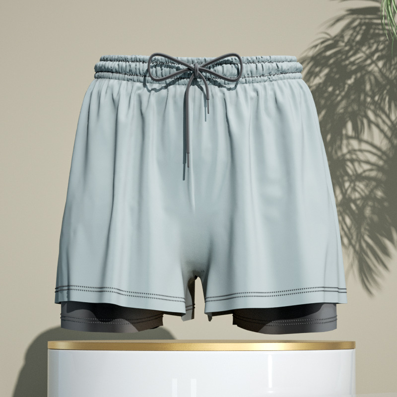 Swim Trunks Men's Breathable L - Trunk Breathable Men บทวิจารณ์และราคา