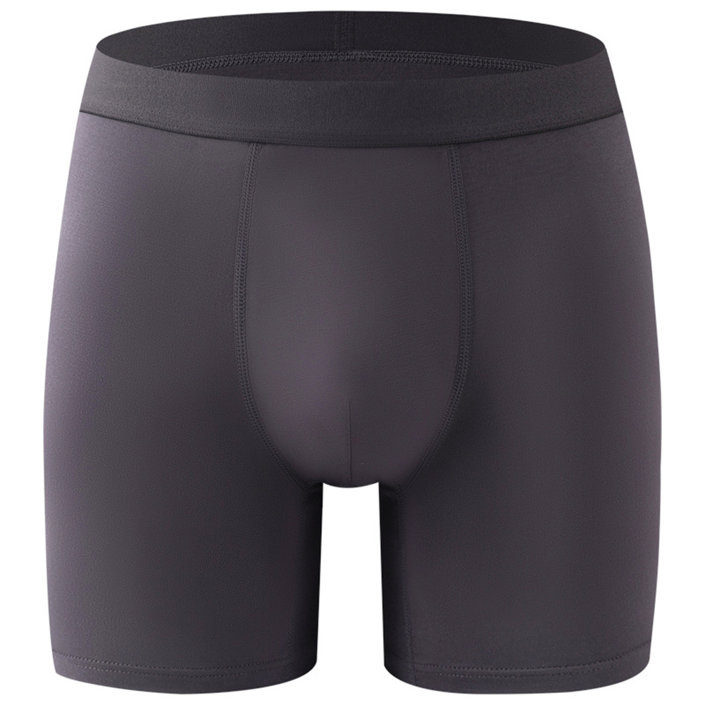Men Long Leg Boxers Breathable - Bamboo Fiber Trunk บทวิจารณ์และราคา