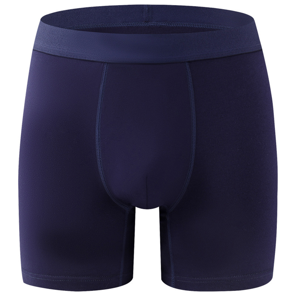 Men Long Leg Boxers Breathable - Bamboo Fiber Trunk บทวิจารณ์และราคา