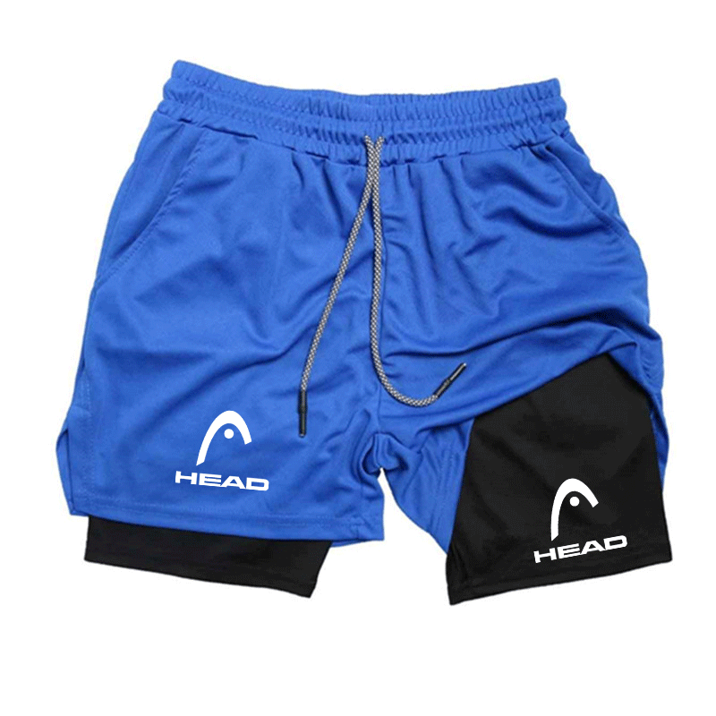 Cross Print 2 in 1 Workout Run - Compression Shorts Athletes บทวิจารณ์และราคา