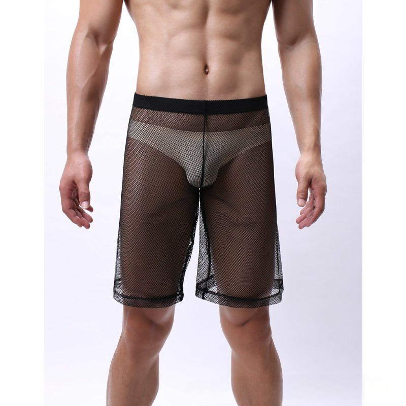 Low Rise Mesh Erotic Underwear - Pouch Boxer Pouch บทวิจารณ์และราคา