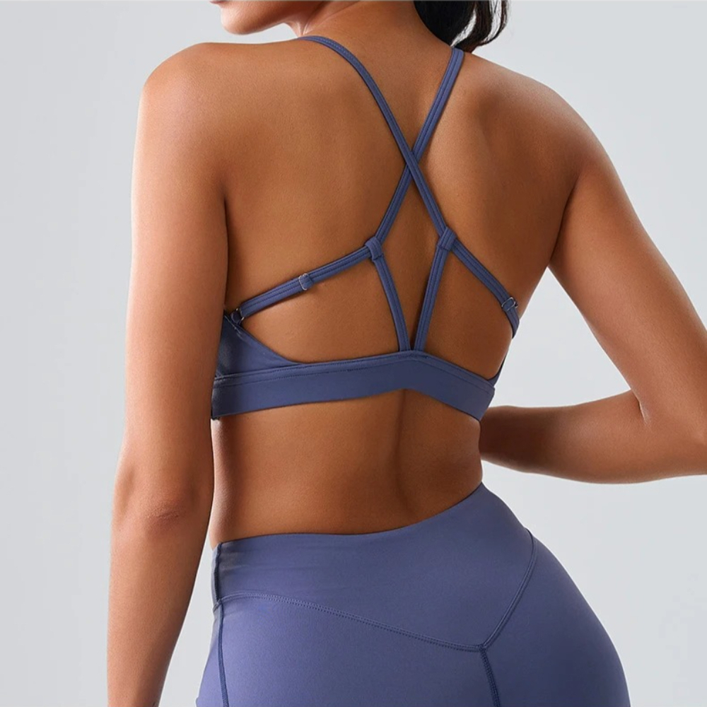 Women Impact Halter Sports Bra - Quick Dry Underwear บทวิจารณ์และราคา