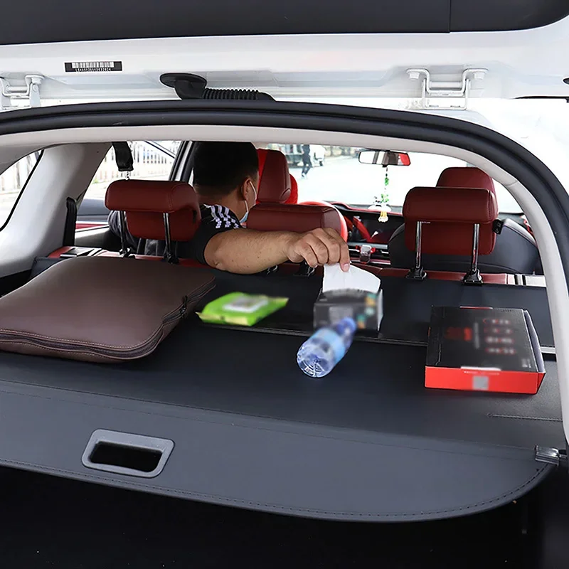 Rear Trunk Cargo Cover Carbon  - Bamboo Fiber Trunk บทวิจารณ์และราคา