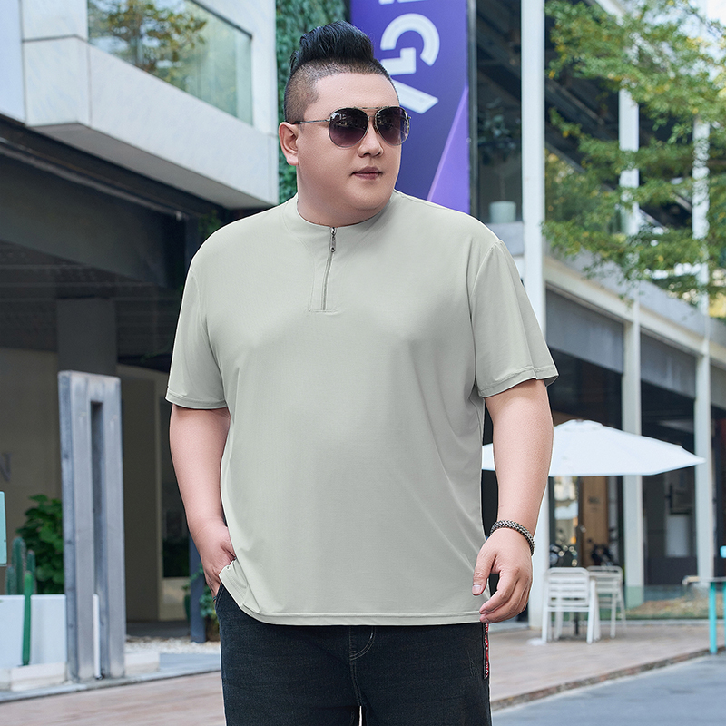 Big Size 9XL Men's Ice Silk He - T Shirt Tight Fit บทวิจารณ์และราคา
