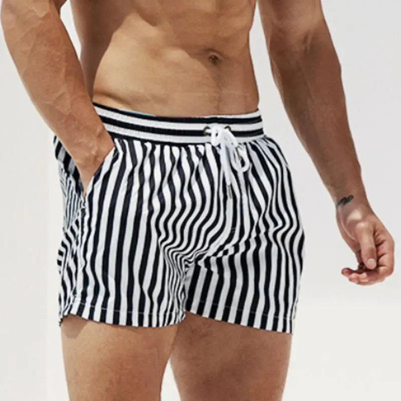 Beach Swimming Shorts For Men  - Bamboo Fiber Trunk บทวิจารณ์และราคา
