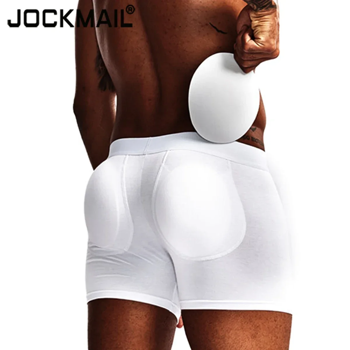 Men Comfortable Cotton Butt Li - Boxer Brief Pack Cotton บทวิจารณ์และราคา