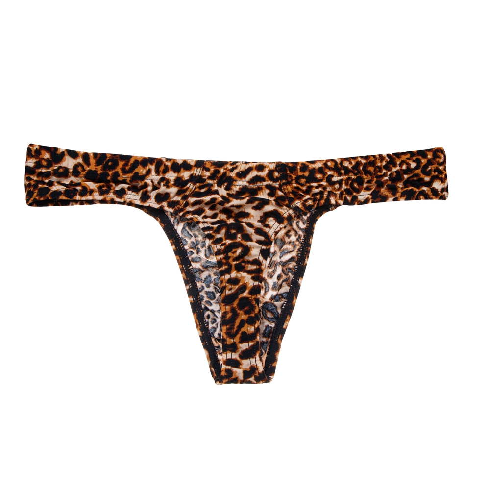 4PCS/Lot Leopard Sexy Men Biki - Multi Pack Underwear บทวิจารณ์และราคา