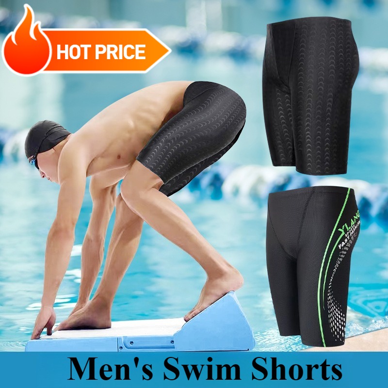 Men's Swim Shorts Breathable T - Trunk Breathable Men บทวิจารณ์และราคา