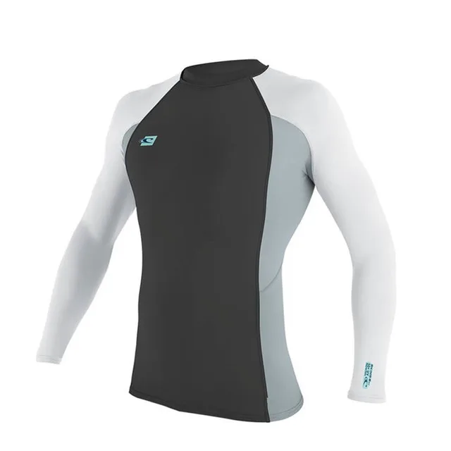 Men's Surfing T-shirt Sportswe - T Shirt Tight Fit บทวิจารณ์และราคา