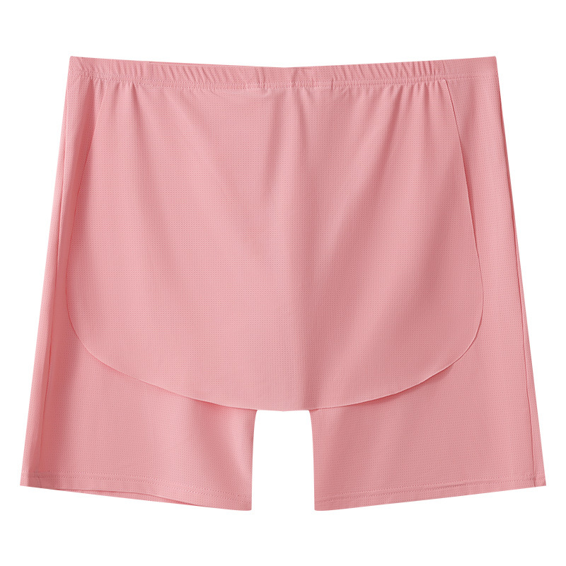 Men Underwear Cueca Solid Ice  - Long Leg Trunk Men บทวิจารณ์และราคา