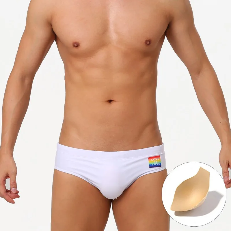 Sexy Swimming Trunks Men's Gra - Trunk Breathable Men บทวิจารณ์และราคา