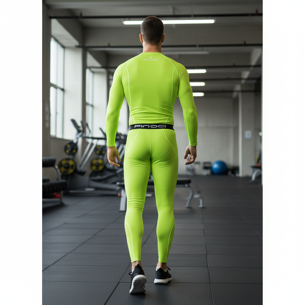 FINDCI Men's Sports Running Se - Compression Long Pant บทวิจารณ์และราคา