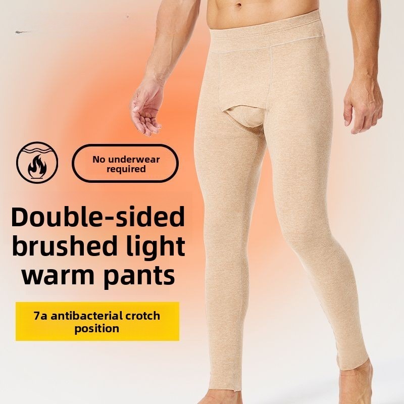 Men Trousers Thermal Pants Dou - Thermal Long John บทวิจารณ์และราคา