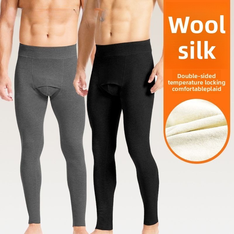 Men Trousers Thermal Pants Dou - Thermal Long John บทวิจารณ์และราคา