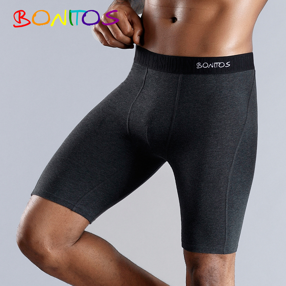 BONITOS Long Boxer Shorts Pant - Boxer Brief Pack Cotton บทวิจารณ์และราคา