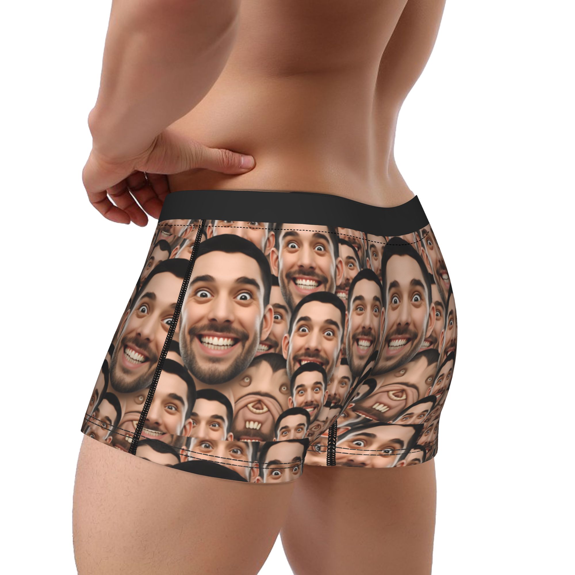 Custom Your Head Boxershorts   - Pouch Boxer Pouch บทวิจารณ์และราคา
