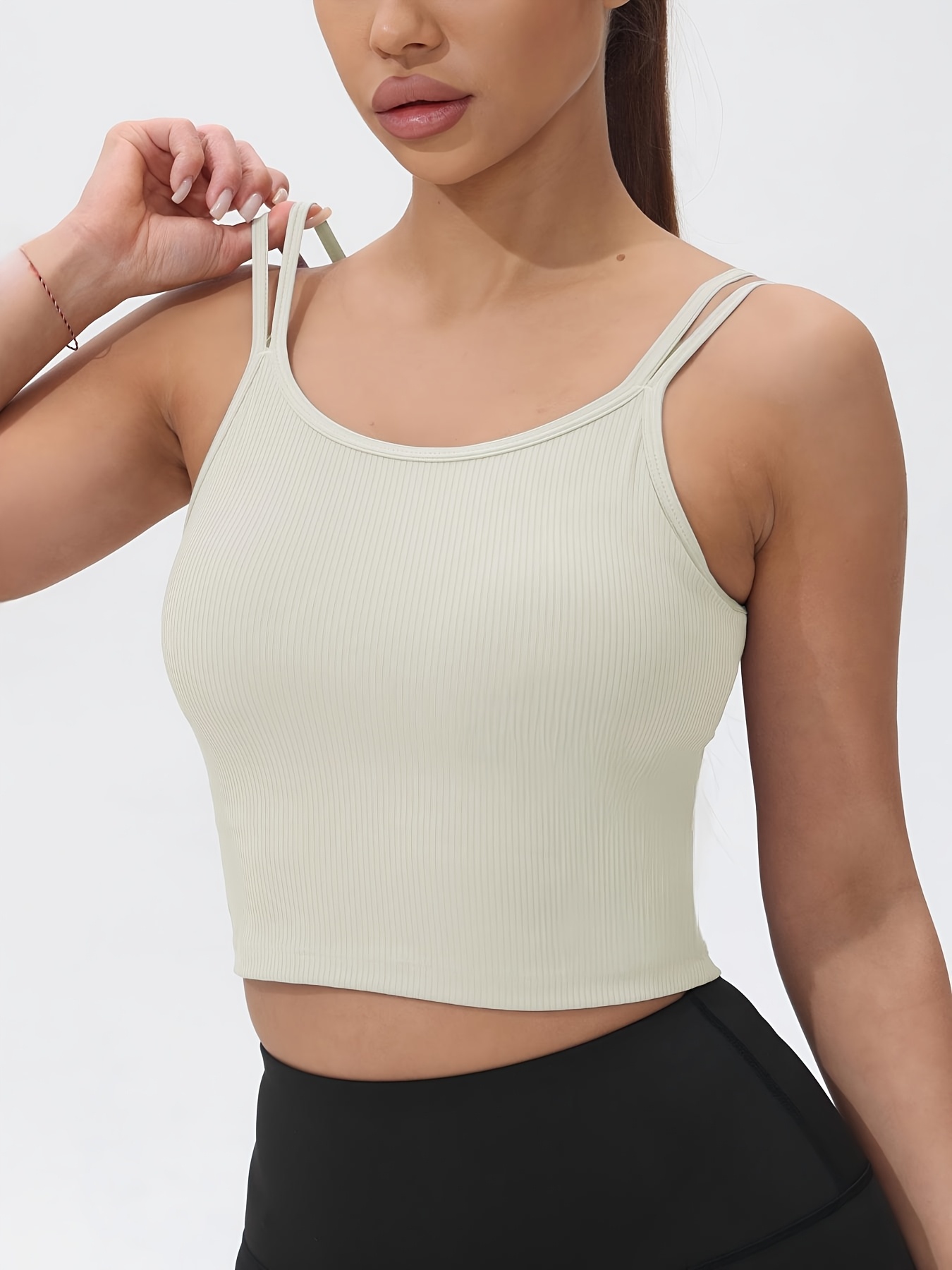 Fitfemme Women's Ribbed Sleeve - Tank Top Ribbed บทวิจารณ์และราคา
