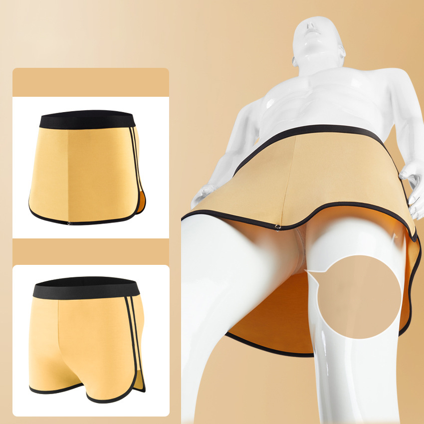 Men Sexy Modal Loose Arrow Pan - Pouch Boxer Pouch บทวิจารณ์และราคา